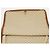 Funda para prendas LOEWE Anagram de cuero beige tono dorado Auth bs36558 - vista 21