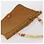 Funda para prendas LOEWE Anagram de cuero beige tono dorado Auth bs36558 - vista 6