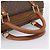 Céline Borsa a mano CELINE Macadam Canvas PVC Leather Brown Gold Auth mr2819 Marrone D'oro - vista 7