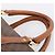 Céline Borsa a mano CELINE Macadam Canvas PVC Leather Brown Gold Auth mr2819 Marrone D'oro - vista 8