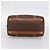 Céline Borsa a mano CELINE Macadam Canvas PVC Leather Brown Gold Auth mr2819 Marrone D'oro - vista 9
