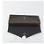 LOUIS VUITTON Monogram Portefeuille Duble V Wallet Black M64319 LV Auth am12337V Nero - vista 13