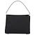 Borsa Tote PRADA Nylon Nero Argento Auth 198627A - vista 3