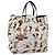 Borsa Tote PRADA Nylon Ivory Black Auth 198485A Nero Crudo
