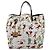 Borsa Tote PRADA Nylon Ivory Black Auth 198485A Nero Crudo - vista 2