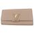 Portafoglio lungo Louis Vuitton Capucines in pelle Taurillon beige