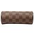 Borsa a mano Louis Vuitton Damier Ebene Papillon Pochette Marrone - vista 3
