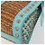 Borsa a mano FENDI in rafia Verde Menta Oro Auth 196379A D'oro - vista 11