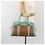 Borsa a mano FENDI in rafia Verde Menta Oro Auth 196379A D'oro - vista 24