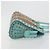 Borsa a mano FENDI in rafia Verde Menta Oro Auth 196379A D'oro - vista 4