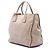 Borsa Tote Convertibile Aperta Prada Vitello Daino Beige - vista 2