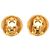 Orecchini a clip Chanel CC placcati in oro D'oro - vista 2