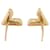 Orecchini a pressione Louis Vuitton Gold Plated Essentials V Skin D'oro - vista 4