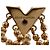 Orecchini a pressione Louis Vuitton Gold Plated Essentials V Skin D'oro - vista 7