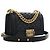 Borsa a tracolla Chanel Boy Flap Small in pelle caviar matelassé nera Nero - vista 8
