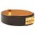 Hermès Collier de Chien Gürtel aus Box Calf Leder, braun 70 - Ansicht 3