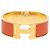 Bracciale Clic H PM in smalto largo Orange Hermès Arancione