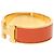 Bracciale Clic H PM in smalto largo Orange Hermès Arancione - vista 2