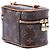 Beauty Case Louis Vuitton Monogram Nice Nano Marrone - vista 2