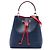 Bolsa Bucket Louis Vuitton Epi NeoNoe MM Azul