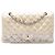 Borsa a tracolla Chanel Medium Classic Double Flap in vitello iridescente oro D'oro