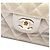 Borsa a tracolla Chanel Medium Classic Double Flap in vitello iridescente oro D'oro - vista 5