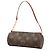 Louis Vuitton Monogram Papillon Pochette Handtasche Braun - Ansicht 2