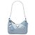 Borsa Blue Prada Saffiano Trimmed Tessuto Re Edition 2005 Satchel