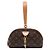 Borsa a pochette Louis Vuitton Monogram Moon Pochette marrone