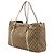 Borsa Tote Gucci Large GG Canvas Twins Beige - vista 2