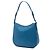 Borsa a tracolla Prada Saffiano Lux Blu - vista 2