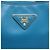 Borsa a tracolla Prada Saffiano Lux Blu - vista 5