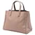Borsa Tote Prada Saffiano Soft con tripla tasca marrone - vista 2