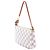 Borsa a tracolla Louis Vuitton Damier Azur Pochette Accessoires Bianca Bianco - vista 2