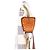 Borsa a tracolla Louis Vuitton Damier Azur Pochette Accessoires Bianca Bianco - vista 5