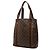 Borsa Tote Cabas Beaubourg Monogram Louis Vuitton Marrone - vista 2