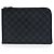 Borsa a pochette Louis Vuitton Damier Graphite Pochette Jour PM nera Nero