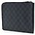 Borsa a pochette Louis Vuitton Damier Graphite Pochette Jour PM nera Nero - vista 2