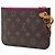 Pochette Louis Vuitton Monogram Neverfull PM Marrone - vista 2