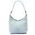 Sac à épaule en daim bleu Gucci Square G