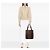 Borsa Tote Louis Vuitton Damier Ebene Cabas Beaubourg Marrone - vista 6