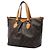 Borsa Satchel Louis Vuitton Monogram Palermo PM Marrone - vista 2