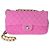 Gabrielle Borsa Chanel Medium Flap in jersey traforato matelassé rosa
