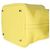 Hermès Lime Mimosa Clemence Niloticus Crocodile Touch Picotin Lock 22 PHW Giallo - vista 6