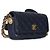 Gabrielle Porta teléfono Chanel Navy Quilted Caviar Twist Your Buttons con cadena Azul - vista 4