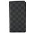 Portafoglio Louis Vuitton Damier Graphite Brazza Marrone Nero - vista 7