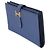Portafoglio Hermès Bearn in Chevre Mysore Bleu Brighton GHW Blu - vista 3