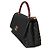 Gabrielle Borsa Chanel Medium Coco Top Handle in pelle caviar matelassé nera e lucertola Nero - vista 3