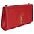 Borsa a catena Kate Medium Saint Laurent Red Grain De Poudre Rosso - vista 3
