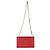 Borsa a catena Kate Medium Saint Laurent Red Grain De Poudre Rosso - vista 5